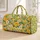 Yellow Roses and Daisies for Sunny Beach Escapes and Relaxed Weekend Getaways for Women Quilted Weekend Bag - 1