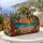 Tropical Beach Sunset and Palm Trees for Coastal Road Trips and Summer Getaways Quilted Weekend Bag - 5
