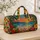 Tropical Beach Sunset and Palm Trees for Coastal Road Trips and Summer Getaways Quilted Weekend Bag - 4