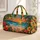 Tropical Beach Sunset and Palm Trees for Coastal Road Trips and Summer Getaways Quilted Weekend Bag - 1