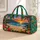 Tropical Beach Sunset and Palm Flowers for Sunny Coastal Getaways and Island Vacations Quilted Weekend Bag - 1