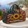 Sunflower Stars and Stripes for Patriotic Summer Travel and Outdoor Getaways Quilted Weekend Bag - 5