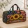 Sunflower Stars and Stripes for Patriotic Summer Travel and Outdoor Getaways Quilted Weekend Bag - 4
