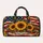 Sunflower Stars and Stripes for Patriotic Summer Travel and Outdoor Getaways Quilted Weekend Bag - 6