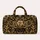 Black And Gold Baroque Floral Scrolls For Elegant Weekend Getaways And Travel Lovers Quilted Weekend Bag - 6