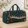 Ivory Piano Keys and Music Notes for Rehearsals, Concerts, and Weekend Getaways Quilted Weekend Bag - 4