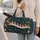 Ivory Piano Keys and Music Notes for Rehearsals, Concerts, and Weekend Getaways Quilted Weekend Bag - 2