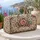 Vintage Rose Garden Florals for Romantic Weekend Getaways and Everyday Travel Style Quilted Weekend Bag - 5