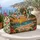 Tropical Palm Beach Sunset Scene for Coastal Getaways and Relaxed Summer Travel Quilted Weekend Bag - 5