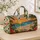 Tropical Palm Beach Sunset Scene for Coastal Getaways and Relaxed Summer Travel Quilted Weekend Bag - 4