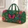 Tropical Butterflies And Lush Botanicals For Beach Days And Weekend Getaways Quilted Weekend Bag - 1