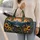 Sunflower Mountain Meadow for Bohemian Camping and Scenic Weekend Getaways Quilted Weekend Bag - 2