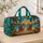 Tropical Palm Beach Chairs for Coastal Getaways and Relaxed Summer Travel Adventures Quilted Weekend Bag - 4