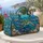 Sea Turtle Coastal Beach Scene for Sunny Getaways and Relaxed Weekend Escapes and Travel Quilted Weekend Bag - 5