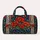 Scarlet Poppy Wildflowers and Ivory Stars for Weekend Getaways and Outdoor Travel Quilted Weekend Bag - 6