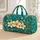 Tropical Plumeria And Palm Leaves For Beach Getaways And Island Vacation Travel Escapes Quilted Weekend Bag - 1