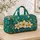 Tropical Plumeria And Palm Leaves For Beach Getaways And Island Vacation Travel Escapes Quilted Weekend Bag - 4