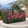 Pink Tulip Garden for Spring Getaways, Yoga Days, Beach Trips and Weekend Travel Quilted Weekend Bag - 5
