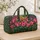 Pink Tulip Garden for Spring Getaways, Yoga Days, Beach Trips and Weekend Travel Quilted Weekend Bag - 4