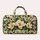 Ivory Magnolia And Emerald Leaves For Relaxed Weekend Getaways And Garden Travel Quilted Weekend Bag - 6