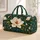 White Magnolia Blooms for Weekend Getaways, Yoga Retreats and Coastal Travel Lovers Quilted Weekend Bag - 1