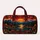 Sunset Mountain Forest River Scenery for Weekend Getaways and Outdoor Travel Adventures Quilted Weekend Bag - 6