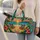 Tropical Beach Sunset With Palm Chairs for Relaxed Summer Getaways and Coastal Escapes Quilted Weekend Bag - 2