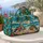 Tropical Palm Trees And Seashells For Sunny Beach Getaways And Coastal Vacation Days Quilted Weekend Bag - 5