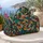 Colorful Patchwork Spirals for Weekend Getaways and Yoga Retreats, Unisex Style Quilted Weekend Bag - 5
