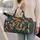Colorful Patchwork Spirals for Weekend Getaways and Yoga Retreats, Unisex Style Quilted Weekend Bag - 2