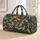 Colorful Patchwork Spirals for Weekend Getaways and Yoga Retreats, Unisex Style Quilted Weekend Bag - 1