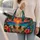 Tropical Sunset Palm And Hibiscus Scene For Island Getaways And Beach Travel Quilted Weekend Bag - 2