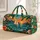 Tropical Sailboat Sunset with Palm Trees for Beach Getaways and Coastal Travel Escapes Quilted Weekend Bag - 1