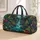 Violet Fern Forest and Turquoise Stream for Colorful Beach and Weekend Getaways Quilted Weekend Bag - 1