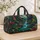 Violet Fern Forest and Turquoise Stream for Colorful Beach and Weekend Getaways Quilted Weekend Bag - 4