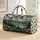 Alpine Mountain Lake and Pine Scenery for Weekend Travel, Camping and Nature Getaways Quilted Weekend Bag - 1