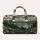 Alpine Mountain Lake and Pine Scenery for Weekend Travel, Camping and Nature Getaways Quilted Weekend Bag - 6