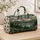 Alpine Mountain Lake and Pine Scenery for Weekend Travel, Camping and Nature Getaways Quilted Weekend Bag - 4