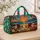 Tropical Sunset Beach Scene With Palm Trees For Sunny Coastal Getaways Quilted Weekend Bag - 4