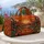 Desert Sunset Cactus Landscape for Southwestern Travel and Outdoor Getaways Unisex Quilted Weekend Bag - 5