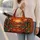 Desert Sunset Cactus Landscape for Southwestern Travel and Outdoor Getaways Unisex Quilted Weekend Bag - 2