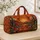 Desert Sunset Cactus Landscape for Southwestern Travel and Outdoor Getaways Unisex Quilted Weekend Bag - 4