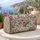 Vintage Rose and Botanical Florals for Beach Travel, Garden Getaways and Summer Escapes Quilted Weekend Bag - 5