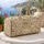 Ivory Floral Bows and Vines for Beach Days, Yoga, and Relaxed Weekend Getaways Charm Quilted Weekend Bag - 5