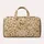 Ivory Floral Bows and Vines for Beach Days, Yoga, and Relaxed Weekend Getaways Charm Quilted Weekend Bag - 6
