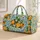 Citrus Orange Blossoms for Sunny Coastal Getaways and Weekend Travel, Unisex Style Quilted Weekend Bag - 1