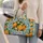 Citrus Orange Blossoms for Sunny Coastal Getaways and Weekend Travel, Unisex Style Quilted Weekend Bag - 2