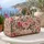 Blush Rose and Songbird Florals for Romantic Getaways and Garden-Inspired Travel Style Quilted Weekend Bag - 5