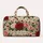 Vintage Rose Garden Blooms for Beach Holidays, Travel and Weekend Getaways for Her Quilted Weekend Bag - 6