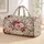 Romantic Rose Garden Florals for Weekend Getaways, Yoga Retreats and Travel Lovers Quilted Weekend Bag - 1